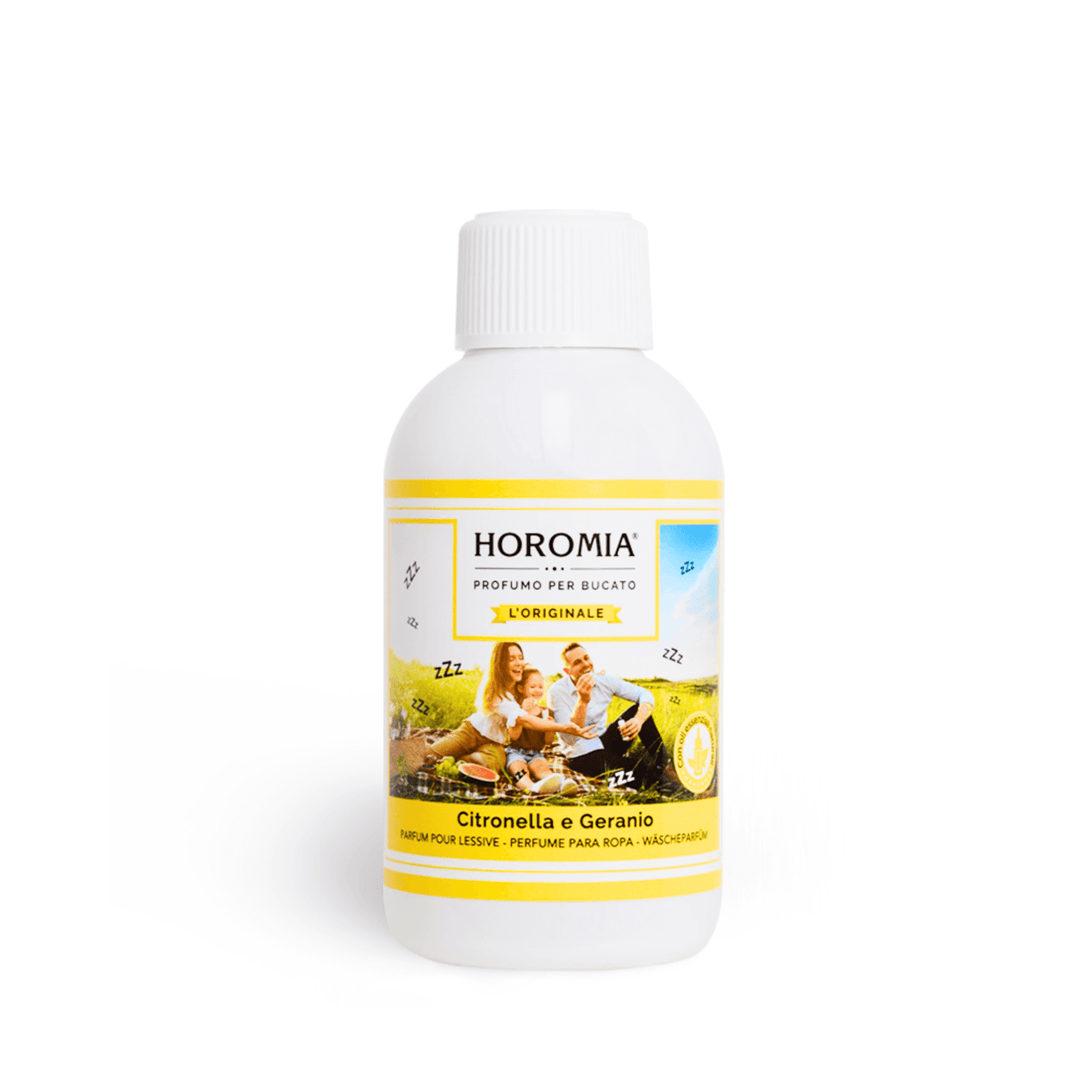 HOROMIA parfem za pranje rublja CITRONELLA E GERANIO (LIMUNSKA TRAVA I GERANIJA)